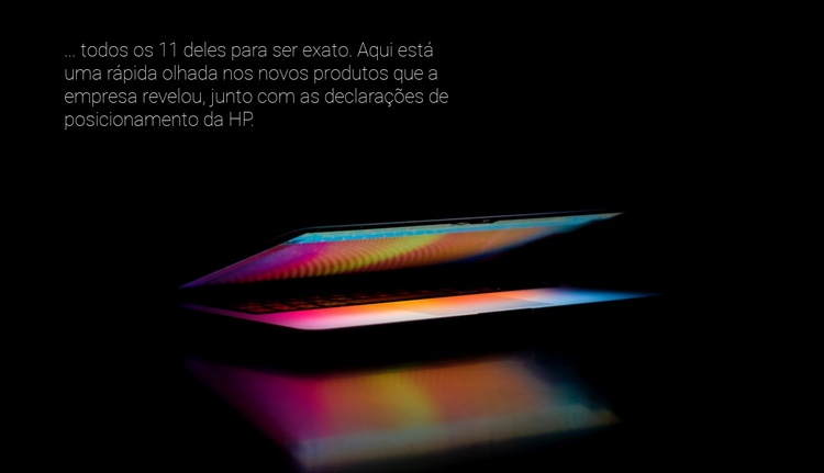 Tecnologia de smartphone Design do site