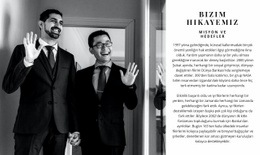 Başarılı Iş Adamları - Özel Web Sitesi Tasarımı