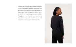 Text And Woman In Black Wysiwyg Editor Html