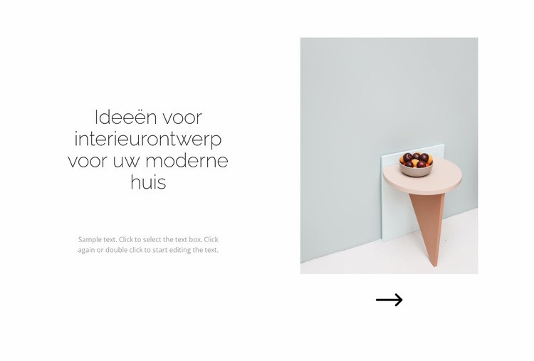 Voor thuis met liefde Website mockup