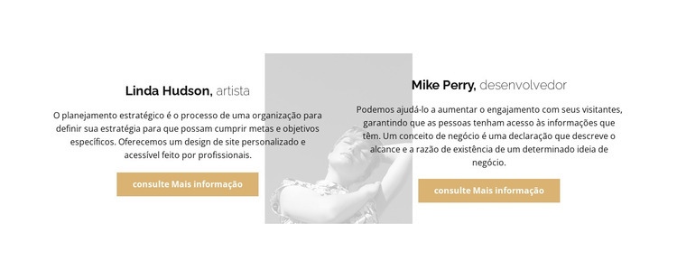 Duas resenhas Design do site