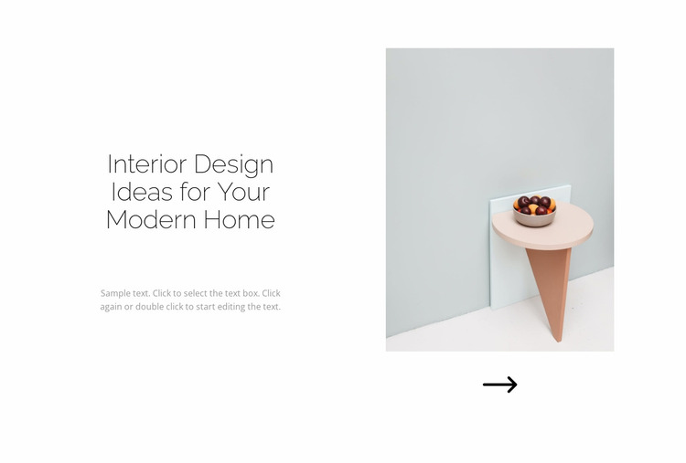 For home with love Website Mockup