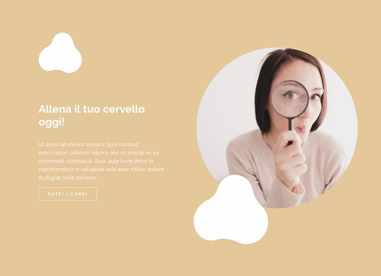 Apprendimento facile e veloce Costruttore di siti web HTML