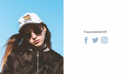Neues Frauenmagazin – Joomla-Website-Template
