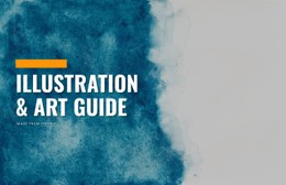 Illustration And Art Guide Premium CSS Template