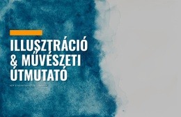 Illusztráció És Művészeti Útmutató – Prémium Sablon