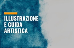 Guida All'Illustrazione E All'Arte - Modello Di Sito Web Joomla Gratuito