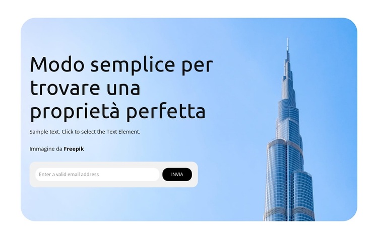 Esplora i tipi di appartamento Tema WordPress