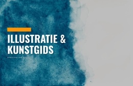 Illustratie- En Kunstgids - HTML Website Maker