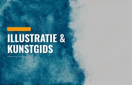 Gratis WordPress-Thema Voor Illustratie- En Kunstgids