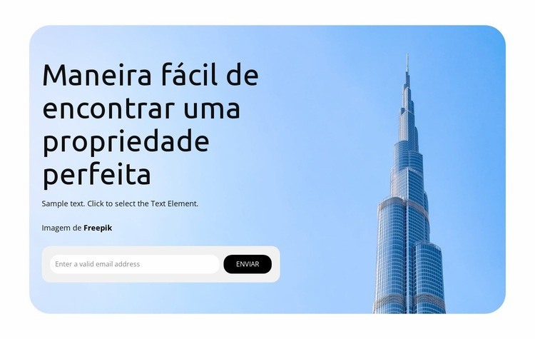 Explorar tipos de apartamentos Construtor de sites HTML