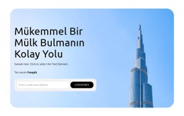 Daire Tiplerini Keşfedin HTML CSS Web Sitesi Şablonu