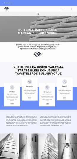 Zaferin Anahtarını Bulun - Web Sitesi Tasarımı