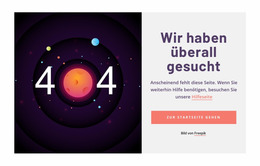 404-Seiten-Beispiel – Professionelles Joomla-Template