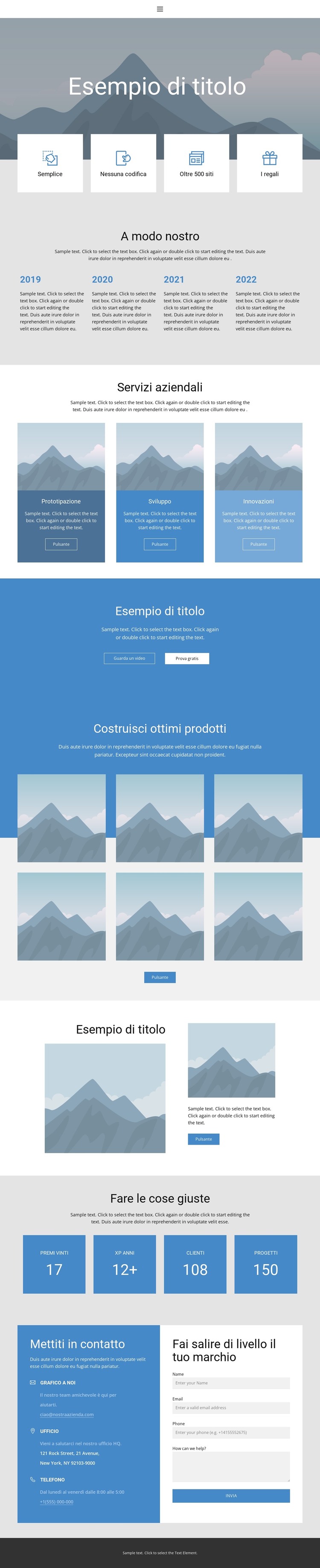 Casa 6 Modello HTML