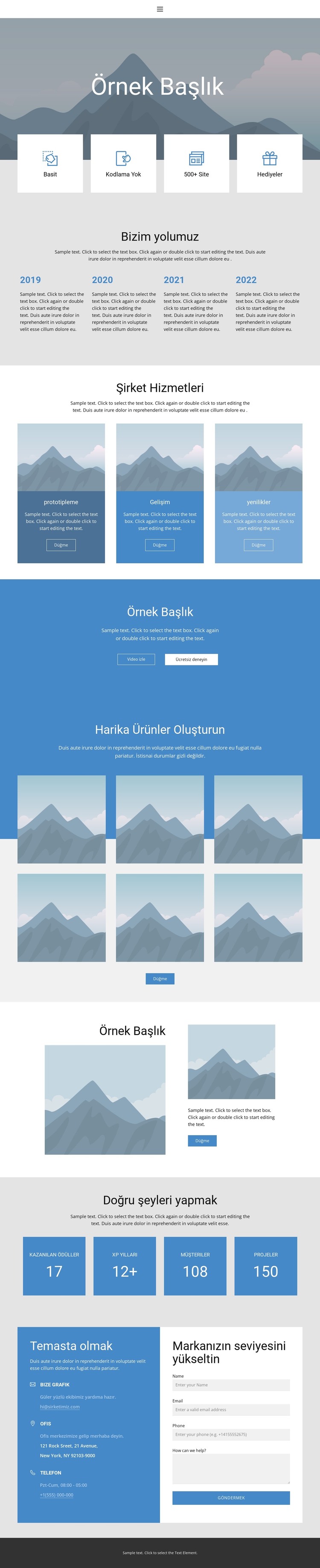 ev 6 HTML Şablonu