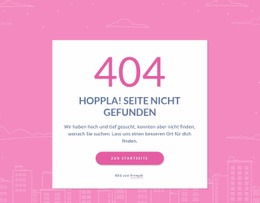 404-Seitennachricht In Gruppe - Professionelles Website-Design