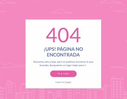 Mensaje De 404 Páginas En Grupo - Plantillas De Diseño De Sitios Web