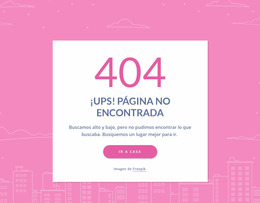 Impresionante Plantilla Joomla Para Mensaje De 404 Páginas En Grupo