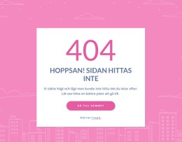 404 Sidars Meddelande I Grupp - Mallar Webbplatsdesign
