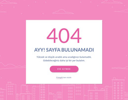 Grupta 404 Sayfalık Mesaj - Modern Web Şablonu