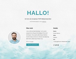 Ich Bin PHP-Entwickler Kostenlose CSS-Vorlage