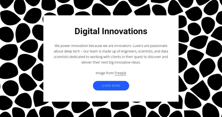 Digital innovations CSS Template