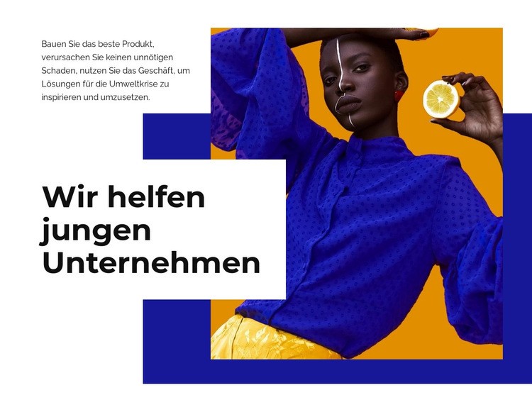 Unsere Strategie Landing Page