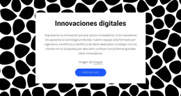 Diseño De Página HTML Para Innovaciones Digitales