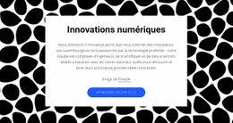 Innovations Numériques - Maquette De Site Web Simple