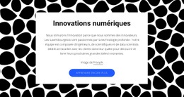 Modèle De Conception Gratuit Pour Innovations Numériques