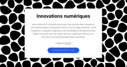 Thème HTML5 Pour Innovations Numériques