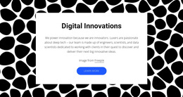 HTML5 Theme For Digital Innovations