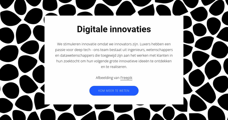 Digitale innovaties Joomla-sjabloon