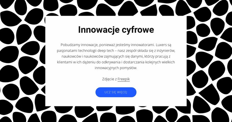 Innowacje cyfrowe Szablon HTML5