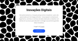 Design De Página HTML Para Inovações Digitais