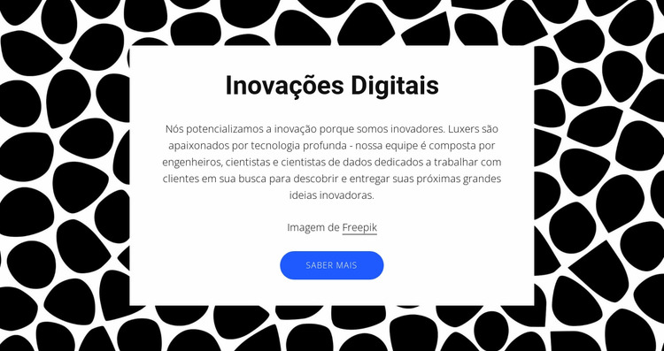 Inovações digitais Template Joomla