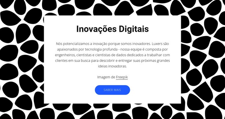 Inovações digitais Modelo