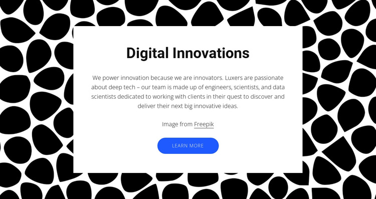 Digital innovations Template