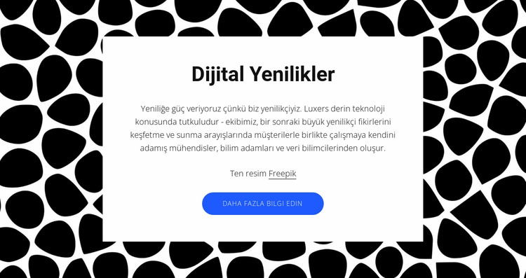 Dijital yenilikler Joomla Şablonu