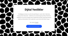 Dijital Yenilikler Için Önyükleme HTML'Si