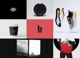 Branding Und Design Galerie - Kostenlos Herunterladbares Website-Design