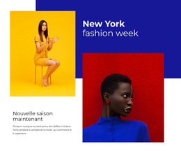 Concepteur De Produits Pour Semaine De La Mode De New York