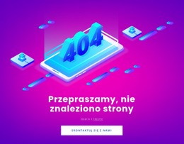 Strona Nie Znaleziona - Prosty Kreator Stron Internetowych