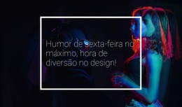 Design De Site Multifuncional Para Festival De Design