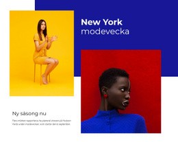 Produktdesigner För New York Modevecka
