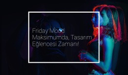 Tasarım Festivali Için Çok Amaçlı Web Sitesi Tasarımı