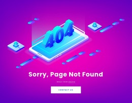 Awesome Web Page Design For Page Not Found