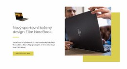 Nové Notebooky – Šablona Stránky HTML