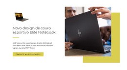 Novos Laptops - Web Design Multifuncional